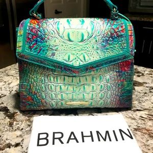 BRAHMIN Rene Dream Ombré Bag Satchel Hard To Find!